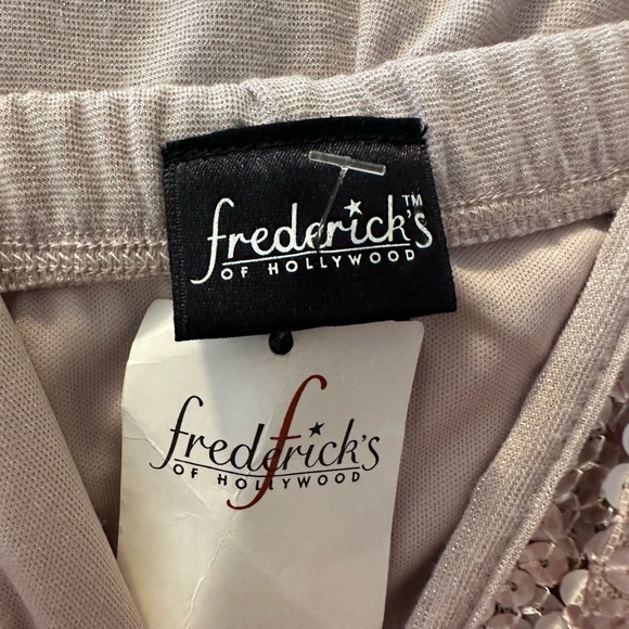 Frederick's of Hollywood Silver Sequin Bodycon Mini Dress - Picture 8 of 9